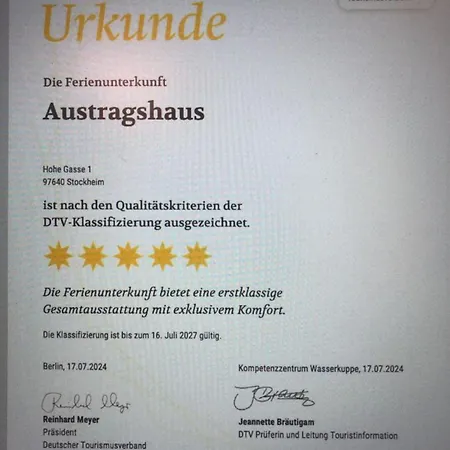 Apartamento Austragshaus