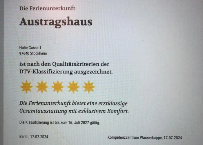 Apartament Austragshaus